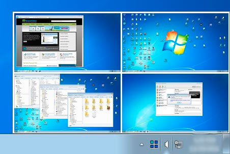 Desktops - два рабочих стола в Windows 7, 8